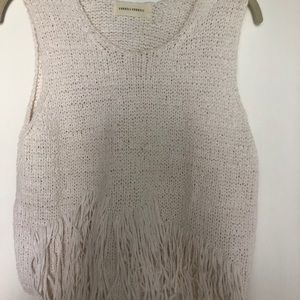 Correll Correll Fringe Top